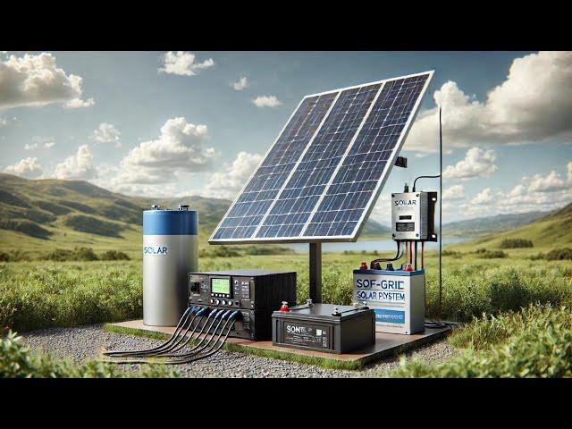 How To Make The MOST SIMPLE Solar Power System