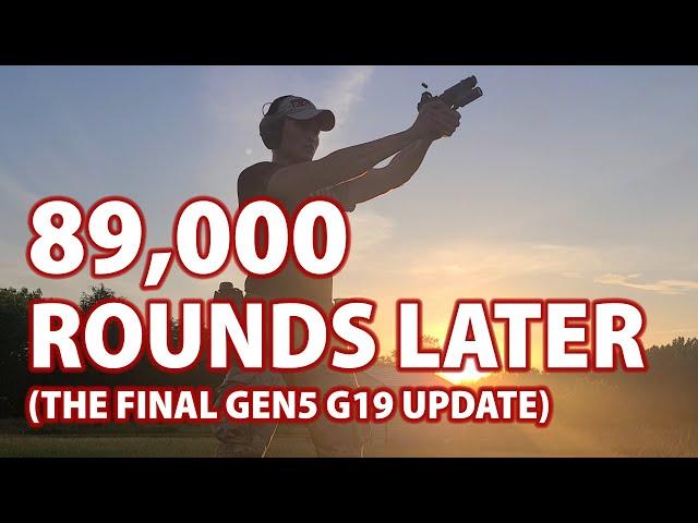 Gen 5 Glock 19 89,000 Round Review. Did it survive?