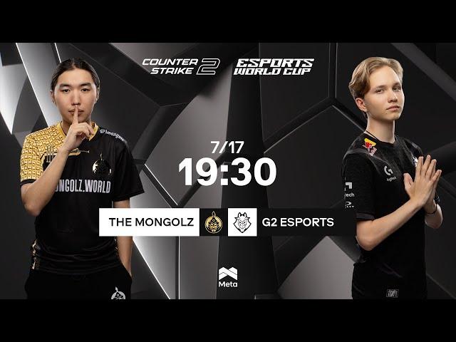 MONGOLZ vs G2 - EWC 2024 - Opening stage - BO3 - MN cast