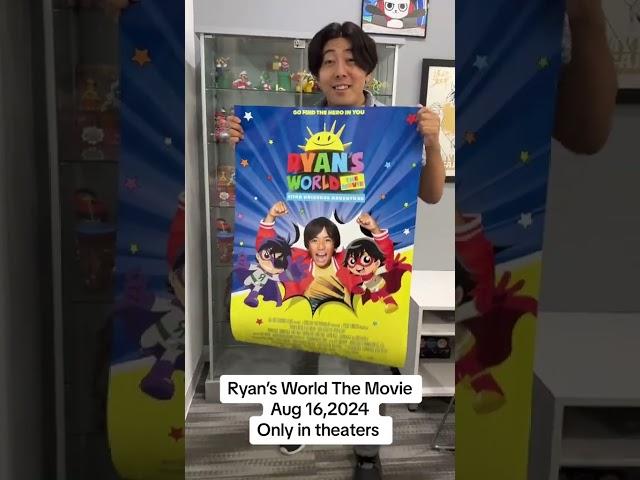 Ryan’s World The Movie Titan Universe Adventure Aug 16, 2024 only in theaters!