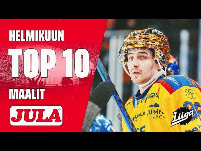 Liigan helmikuun TOP 10-maalit | 23-24