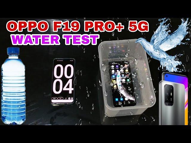 Oppo F19 pro plus 5G water test video. oppo F19 Pro