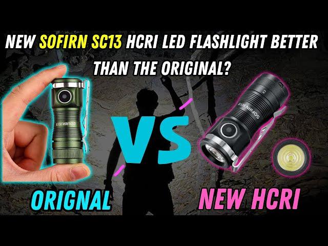  Sofirn SC13 HCRI LED Flashlight Review | Is It Better Than the Original? 