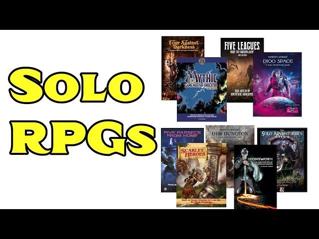 Introduction to Solo RPGs