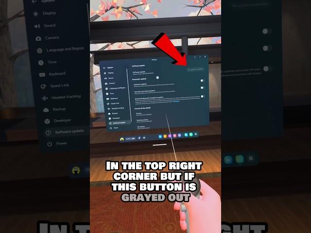 How to Update your Meta Quest 3.