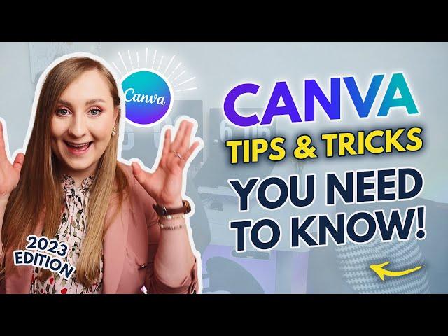 10 Game-Changing Canva Tips in under 15 Minutes! ⏰ | Canva Tutorial 2023