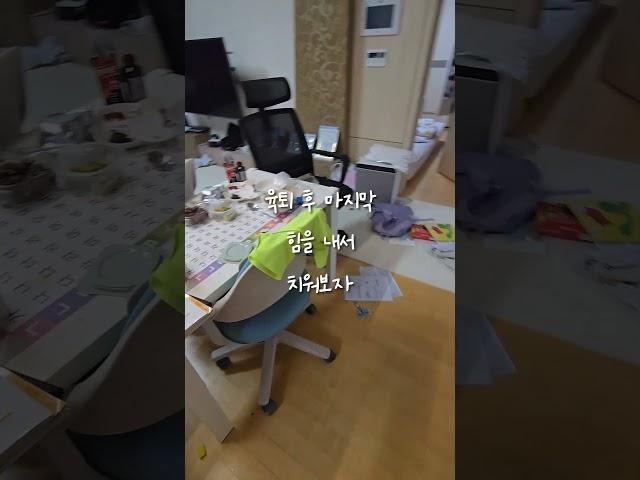 일 조금 많아서 손 놓으면 티 확나는 집안꼴 #워킹맘일상 #주부일상 #청소브이로그 #청소스토리 #집청소 #집안일