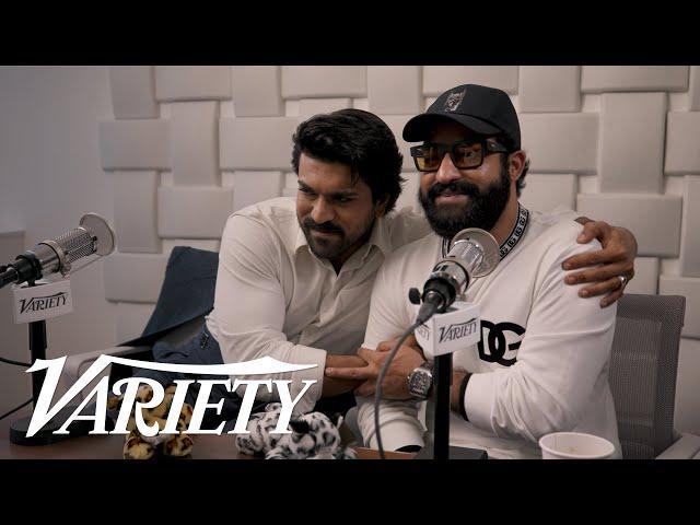 'RRR' Stars NTR Jr and Ram Charan Talk 'Naatu Naatu' & the International Success of the Telugu Film