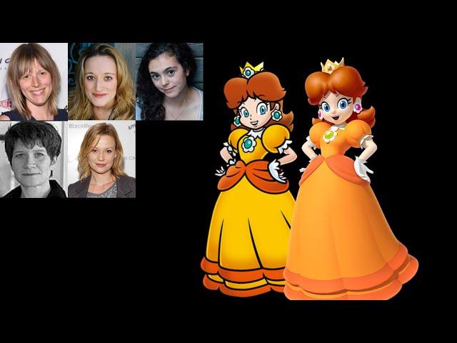 Video Game Voice Comparison- Princess Daisy (Super Mario)