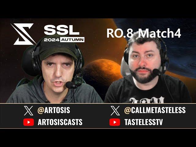 [ENG] 2024 SSL AUTUMN | RO.8 M4 Sharp vs herO (Tastosis)