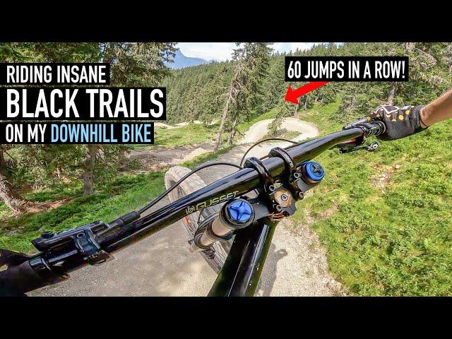 BLACK MTB TRAILS ARE THE BEST// LEOGANG BIKEPARK!