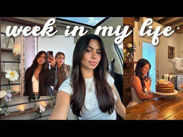 WEEKLY VLOG: hair appt, dating anxiety, & donas birthday