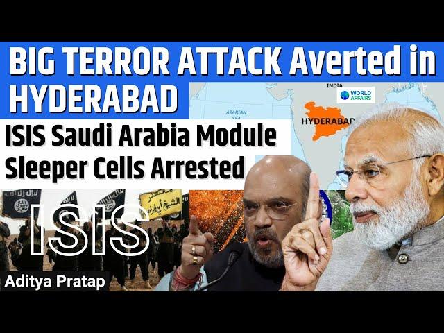 Hyderabad Bomb Blast!! Police Foil Bomb Plot, Arrested 2 ISIS-Linked Suspects | World Affairs