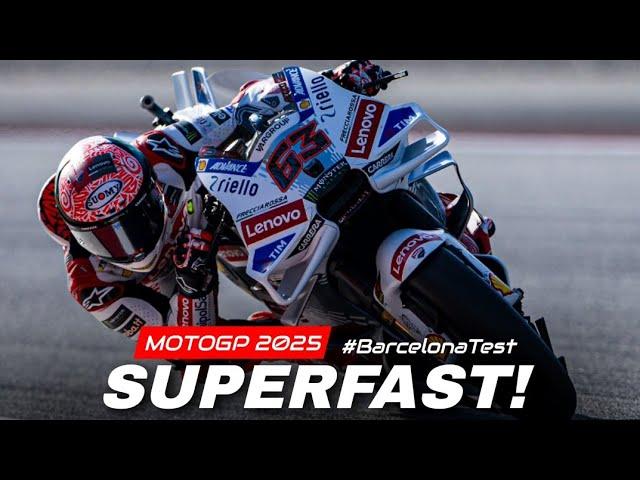 WOW!! Pecco Bagnaia Leads MotoGP Test Barcelona Catalunya Morning Session #motogptest #catalunyatest