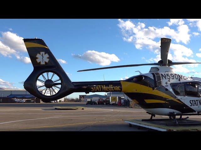 N590ME - Brand New STAT MedEvac H135 T3 Walk Around