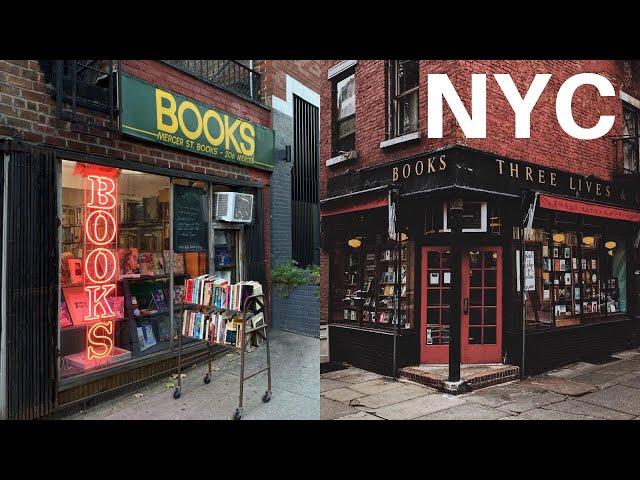 independent bookstore shopping in new york city  (nyc vlog)