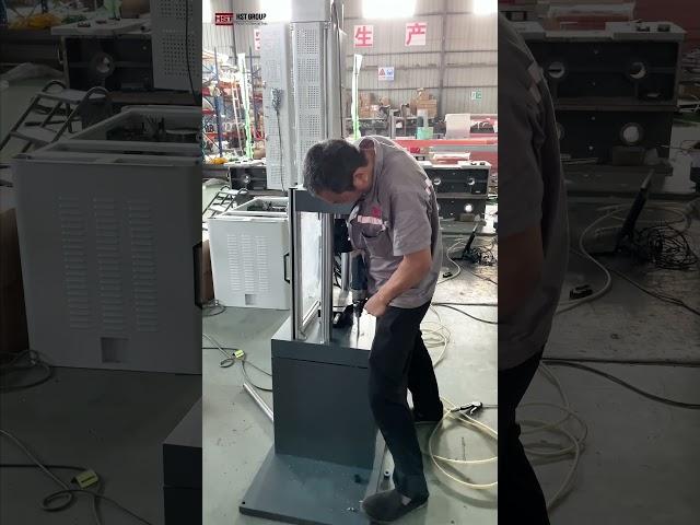 Behind the Scenes: The Pulse of Material Testing Factories  #materialtest #machine #tensile