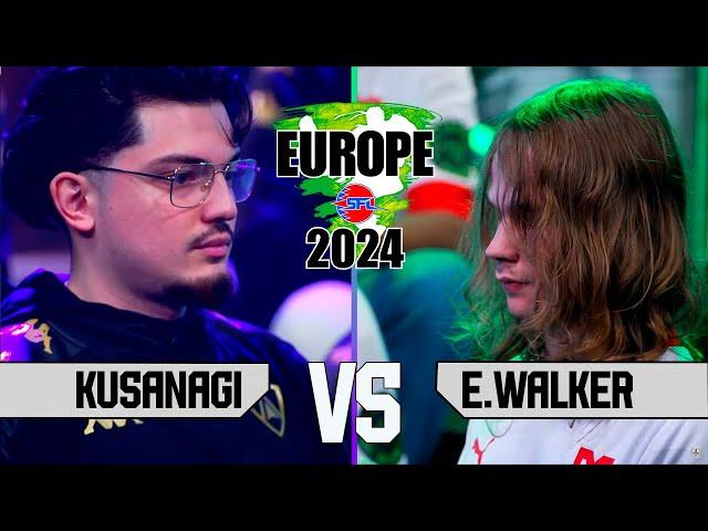 ENDINGWALKER (ED) vs. KUSANAGI (RYU) Street Fighter League: Pro-EUROPE 2024 - DAY 3