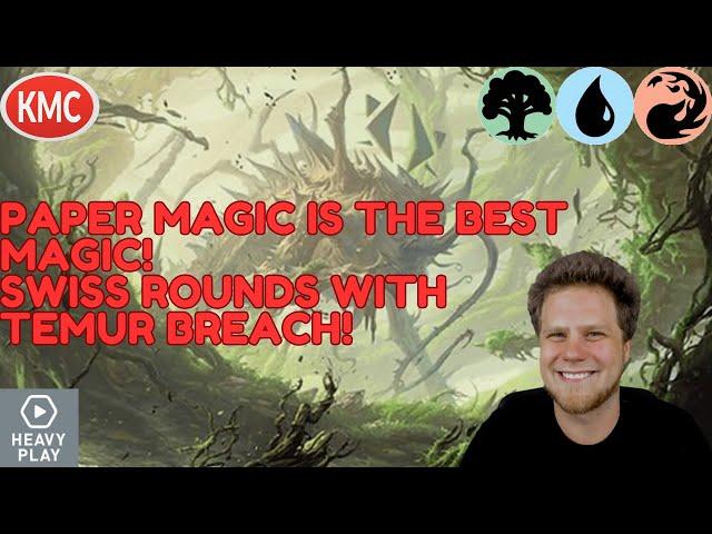 Modern 10K Backpack Stream with Temur Breach in Tampa Florida I Paper Magic I Deep Run