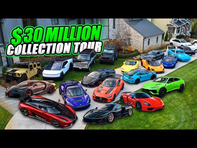 FULL TOUR of My $30 MILLION Hyper & Super Car Collection 3.0!