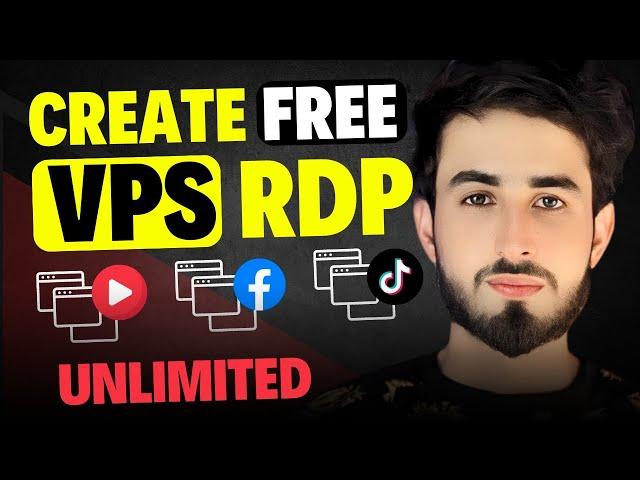 How To Get Free RDP | Create Free RDP For Watchtime/CPM Work | Windows RDP/VPS | Mr Sham