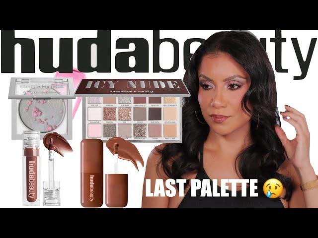 HUDA BEAUTY'S LAST BIG PALETTE + ICE NUDE COLLECTION REVIEW + DEMO | MagdalineJanet