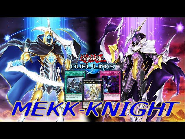 "MEKK-KNIGHT DECK" DUEL LINKS RANKED DUEL REPLAY + DECKLIST [YU GI OH! DUEL LINKS]