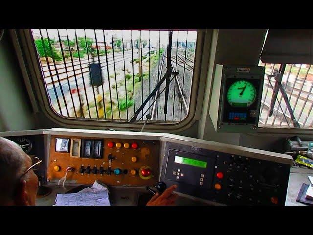 WAP7 Cab Ride - High Speed station crossings with super honking !