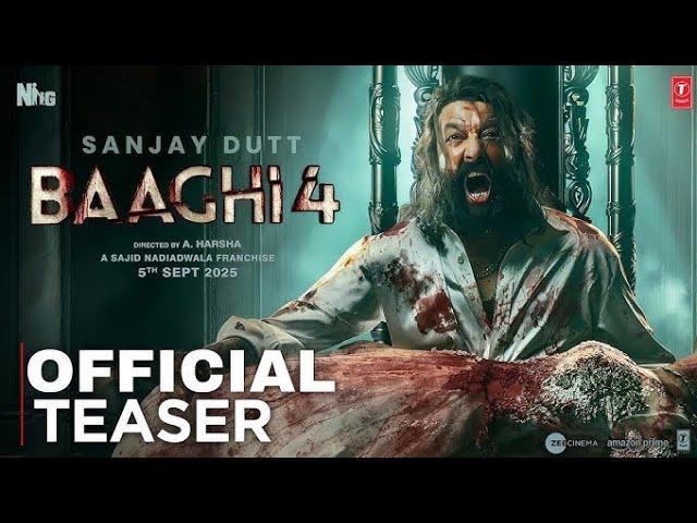 BAAGHI 4 - Teaser | Tiger Shroff | Sanjay Dutt | Shraddha | Baaghi 4 Trailer | Baaghi 4 Sanjay Dutt