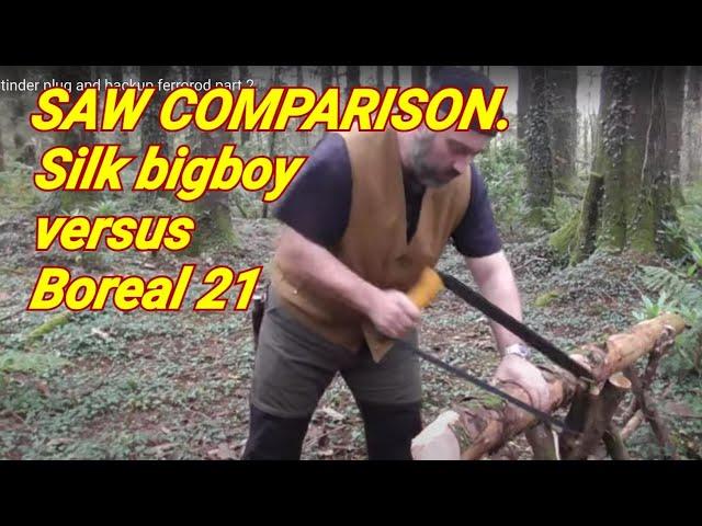 Bow saw versus Folding saw, Boreal 21 and Silky bigboy.