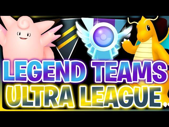 TOP 10 *LEGEND TEAMS* FOR THE OPEN ULTRA LEAGUE FOR SEASON 20 POKEMON GO | GO BATTLE LEAGUE