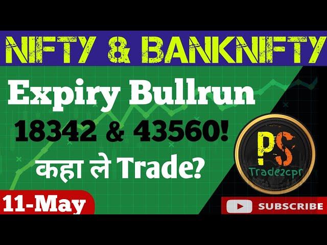 Tomorrow market prediction | Expiry Nifty Banknifty Finnifty key level @Trade2cpr11May #banknifty