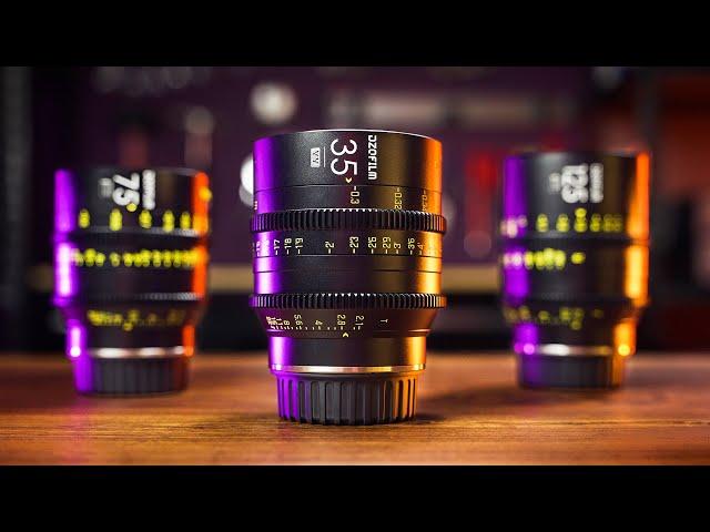 DZOFILM Vespid Primes Review: SUPRISINGLY GOOD Full Frame Cine Lenses!