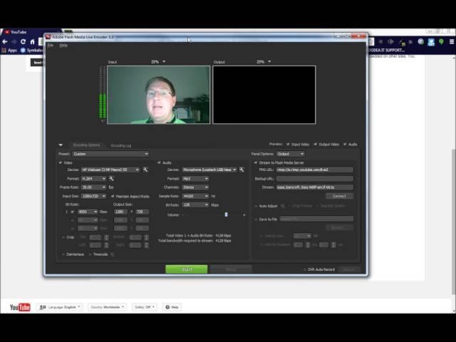 Live Stream Setup