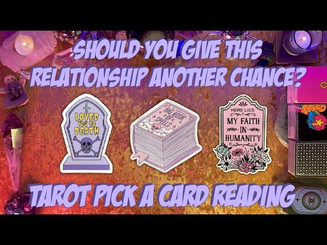 🪐Should You Give Them Another Chance?🪐 Getting Back with Your Ex! Pick a Card Tarot Reading