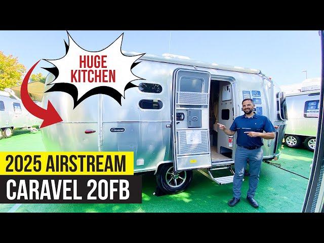 Small Airstream With a HUGE Kitchen | 2025 Airstream Caravel 20FB