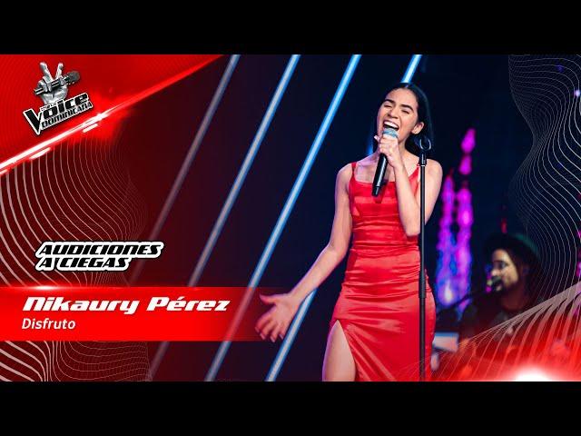 Nikaury Pérez - Disfruto | Audiciones a Ciegas | The Voice Dominicana 2022