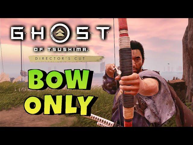 Can you beat Ghost of Tsushima with only the Bow?