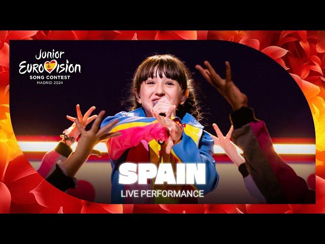 Chloe DelaRosa - Como la Lola (LIVE) | Spain  | Junior Eurovision 2024 | #JESC2024