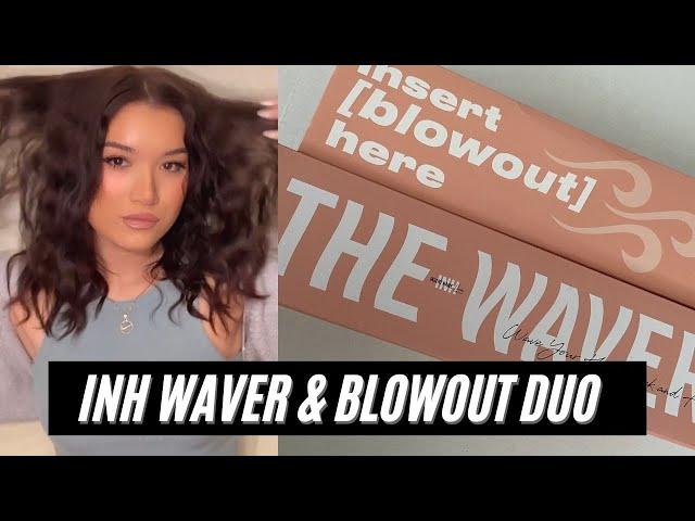 INH WAVER & BLOWOUT TOOL | first impressions + demo | SIMPLYSHELLABY