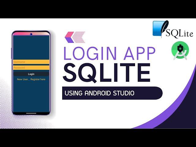 Login and Register App with SQLITE using Android Studio (2024) | With Source Code