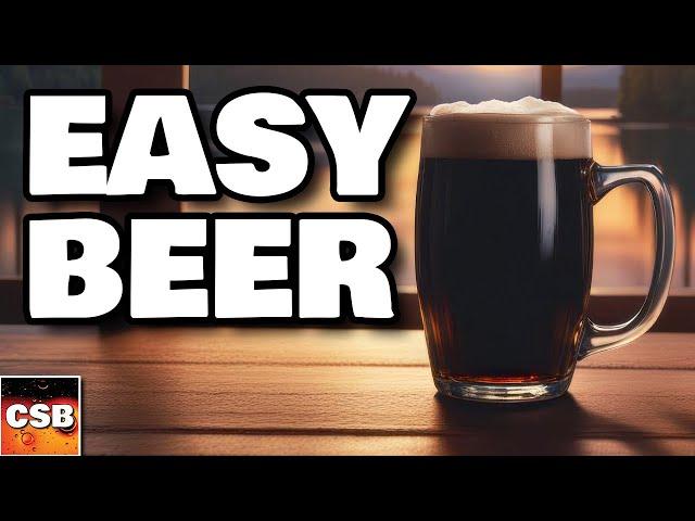 The World's Easiest Beer Ever! (Light Dark Beer) - From Make to Taste: 2024 edit