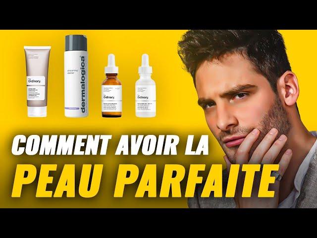  Comment avoir une BELLE PEAU HOMME ?  [Routine beauté soin visage]