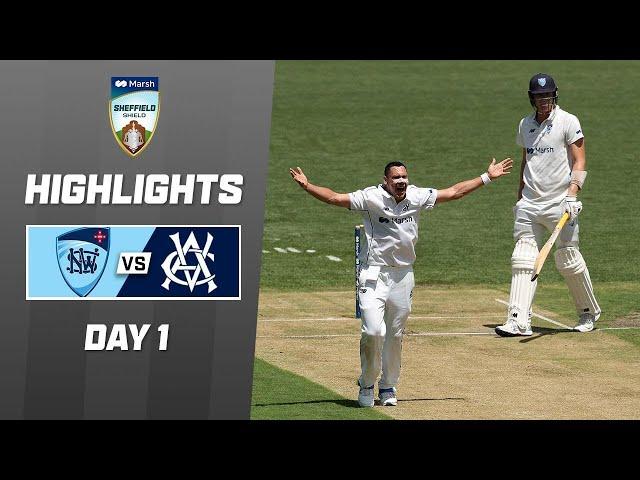 NSW v Victoria | Sheffield Shield 2023-24 | Day 1