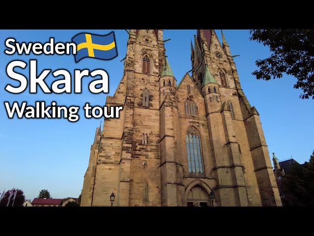 Sweden, walking tour of Skara