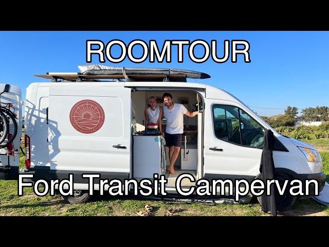 ROOMTOUR Campervan Ford Transit H2 L3 I Tim & Hannah machen Ihr Sabatical im Vanlife in Europa