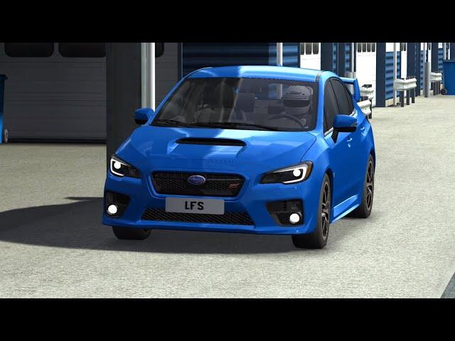 Live for Speed 0.7B (S3 license only) - 2015 Subaru WRX STI