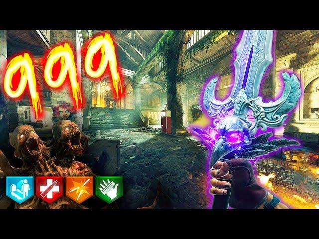 BLACK OPS 6 "CITADELLE DES MORTS" ZOMBIES ROAD TO ROUND 999 WORLD RECORD BEST HIGH ROUND STRATEGY!