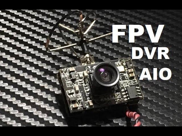 Eachine DVR03 DVR AIO 5.8G 72CH 200mW Switchable VTX FPV DRONE CAMERA REVIEW