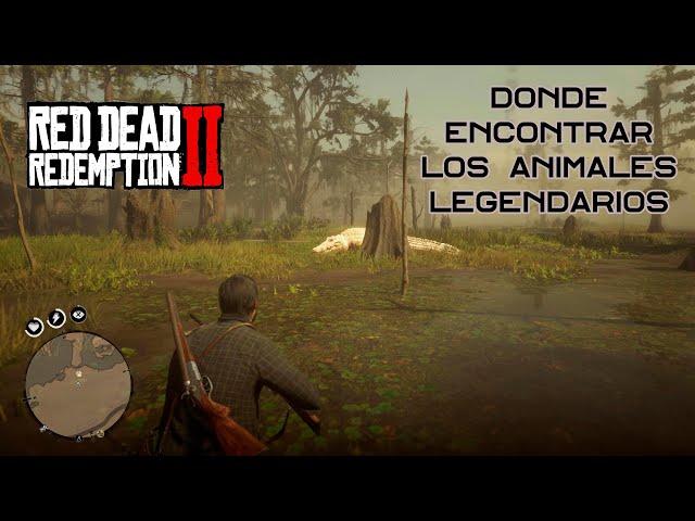 Donde encontrar los Animales Legendarios en Red Dead Redemption 2